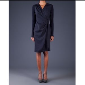 MaxMara Eracle wrap front plaid dress